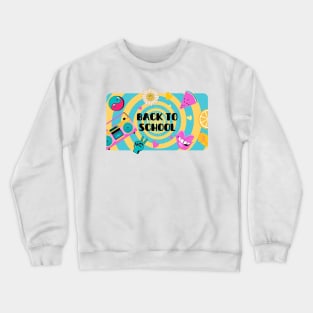 Back to School retro Crewneck Sweatshirt